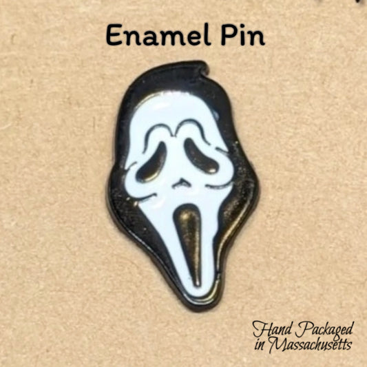 Scream Halloween Enamel Pin #129