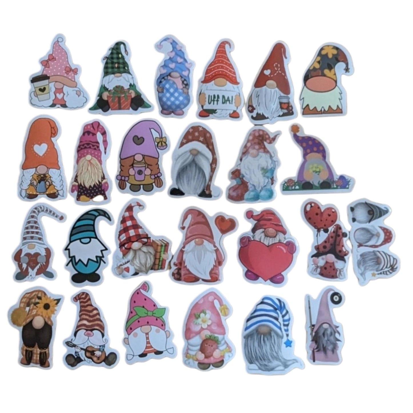 STICKER PACK - Pack 57 - Gnomes - 25 pieces