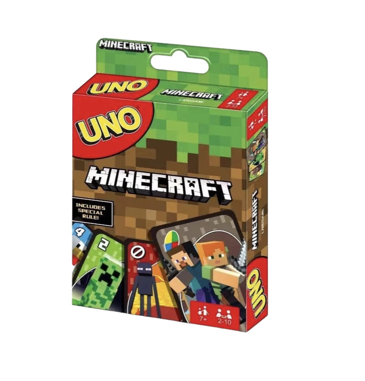 UNO card game - Minecraft