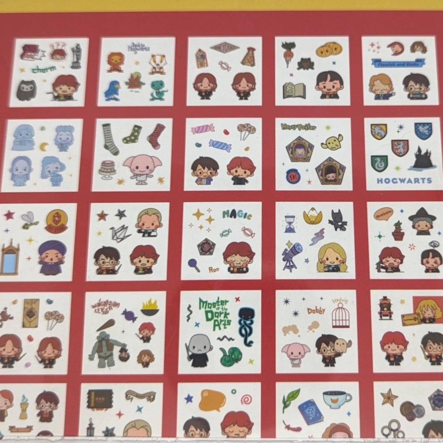 H.P. Sticker PET Sheets - 100 Sheets with multiple stickers per sheet
