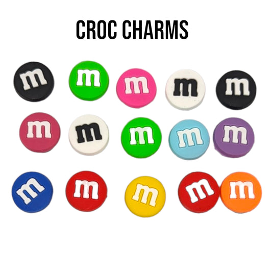 Croc Charms - M&M's - Pack #5 - 15 Pieces