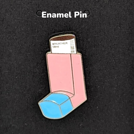 Inhaler Enamel Pin #151