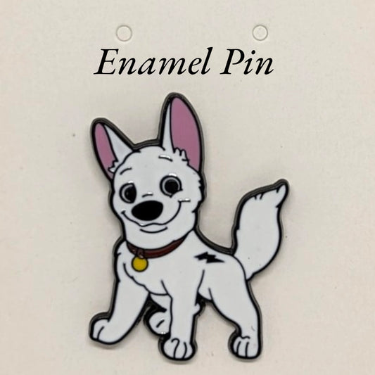 Bolt the dog Enamel Pin #186
