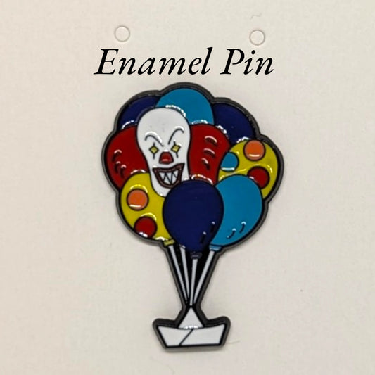 It clown and balloons Enamel Pin #190
