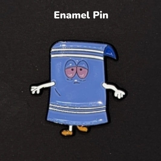 Towel Enamel Pin #194