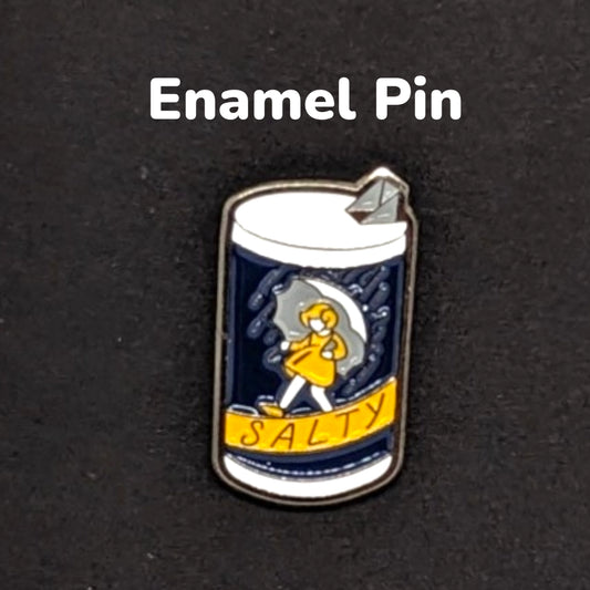Salty Salt container Enamel Pin #202