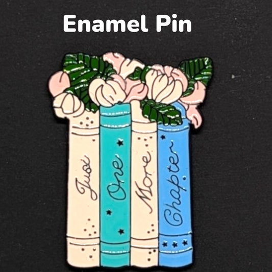 Just one more chapter, book Enamel Pin #208