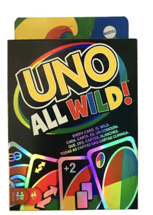 UNO card game -ALL WILDS!