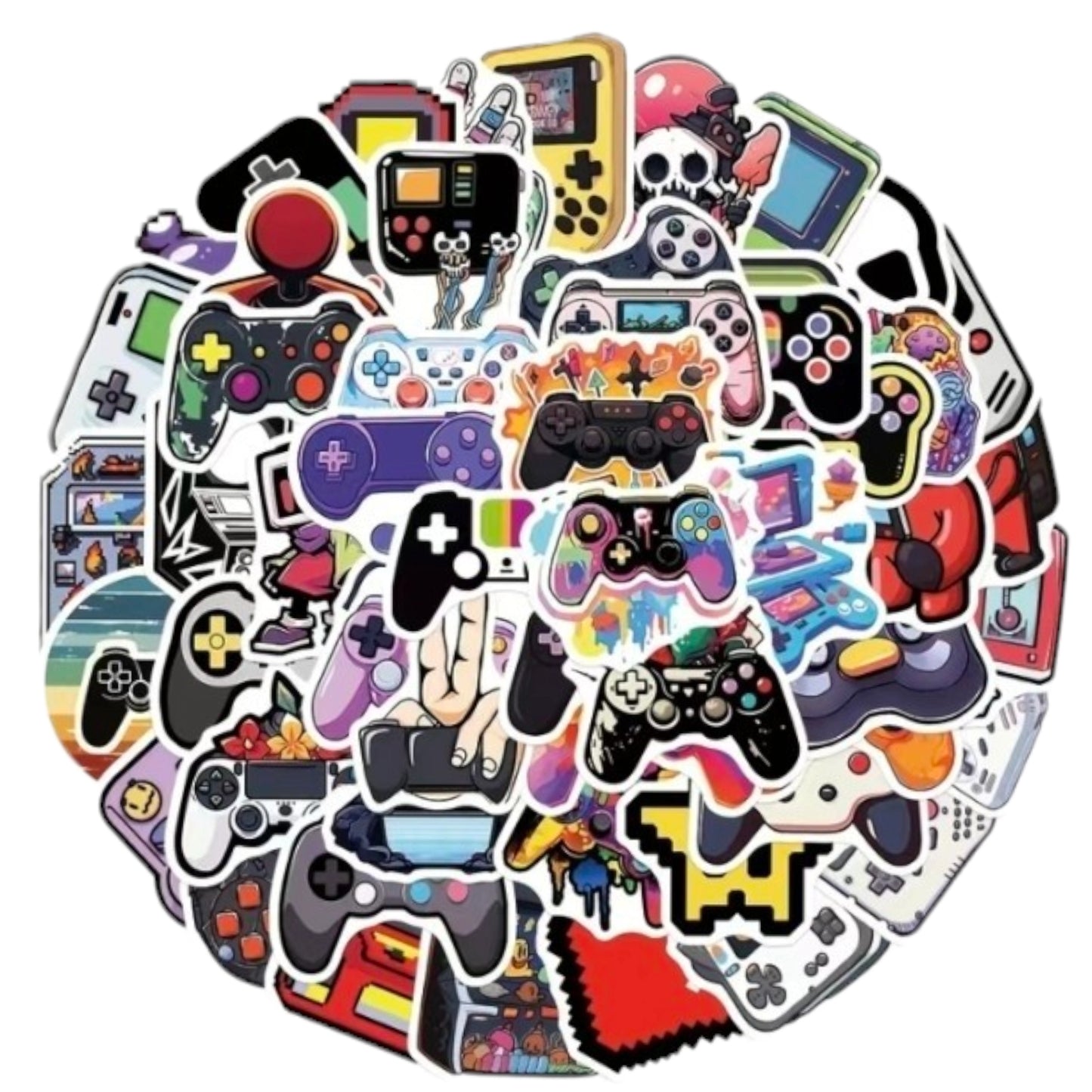 STICKER PACK - Pack 64 - Video Game - 50 pieces